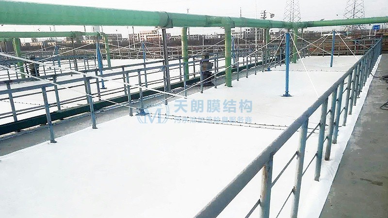 東營(yíng)華泰污水池加蓋 東營(yíng)華泰污水池加蓋