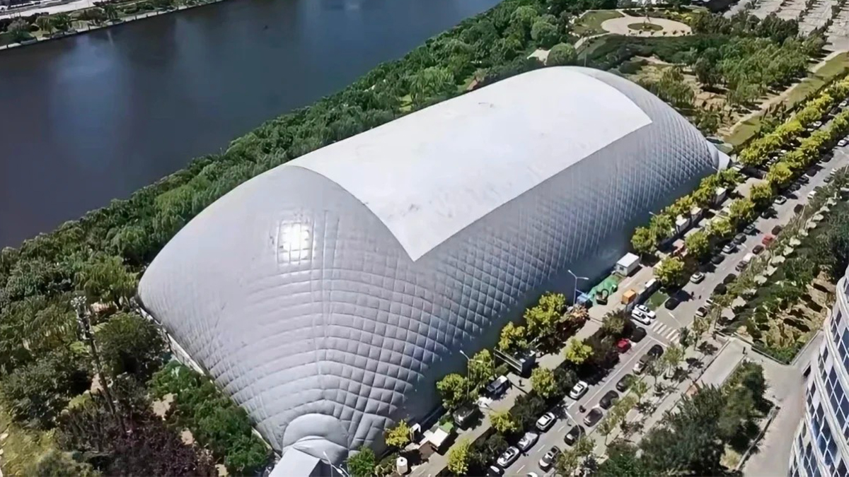 為什么越來越多的工地使用“基坑氣膜”？