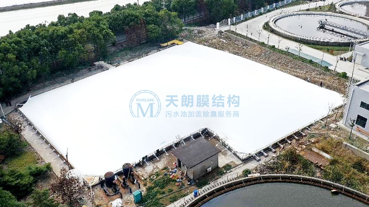 嘉善大成污水處理廠調節(jié)池應急加蓋工程 嘉善大成污水處理廠調節(jié)池應急加蓋工程