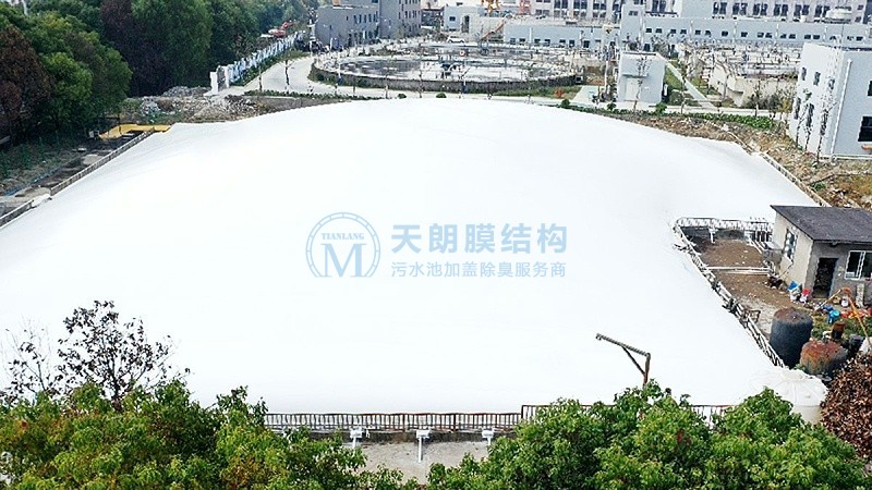嘉善大成污水處理廠污水池加蓋廠-2 嘉善大成污水處理廠污水池加蓋廠-2