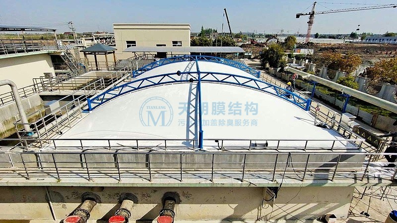 西部水務(wù)(嘉興)西塘污水處理廠污水池加蓋-(3) 西部水務(wù)(嘉興)西塘污水處理廠污水池加蓋-(3)