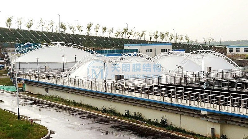 西安空港新城北區(qū)污水處理廠污水池加蓋-4 西安空港新城北區(qū)污水處理廠污水池加蓋-4