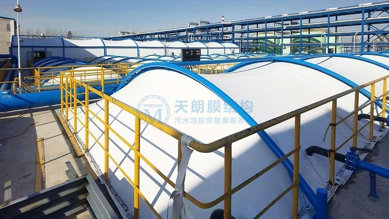 富強(qiáng)新材料污水池加蓋-2 富強(qiáng)新材料污水池加蓋-2