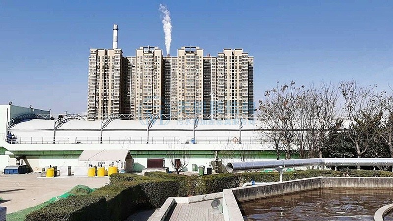 西安北石橋污水廠反吊膜加蓋密封-2 西安北石橋污水廠反吊膜加蓋密封-2